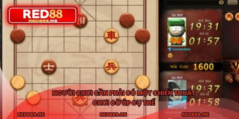 Người chơi cần phải có một chiến thuật chơi cờ úp cụ thể